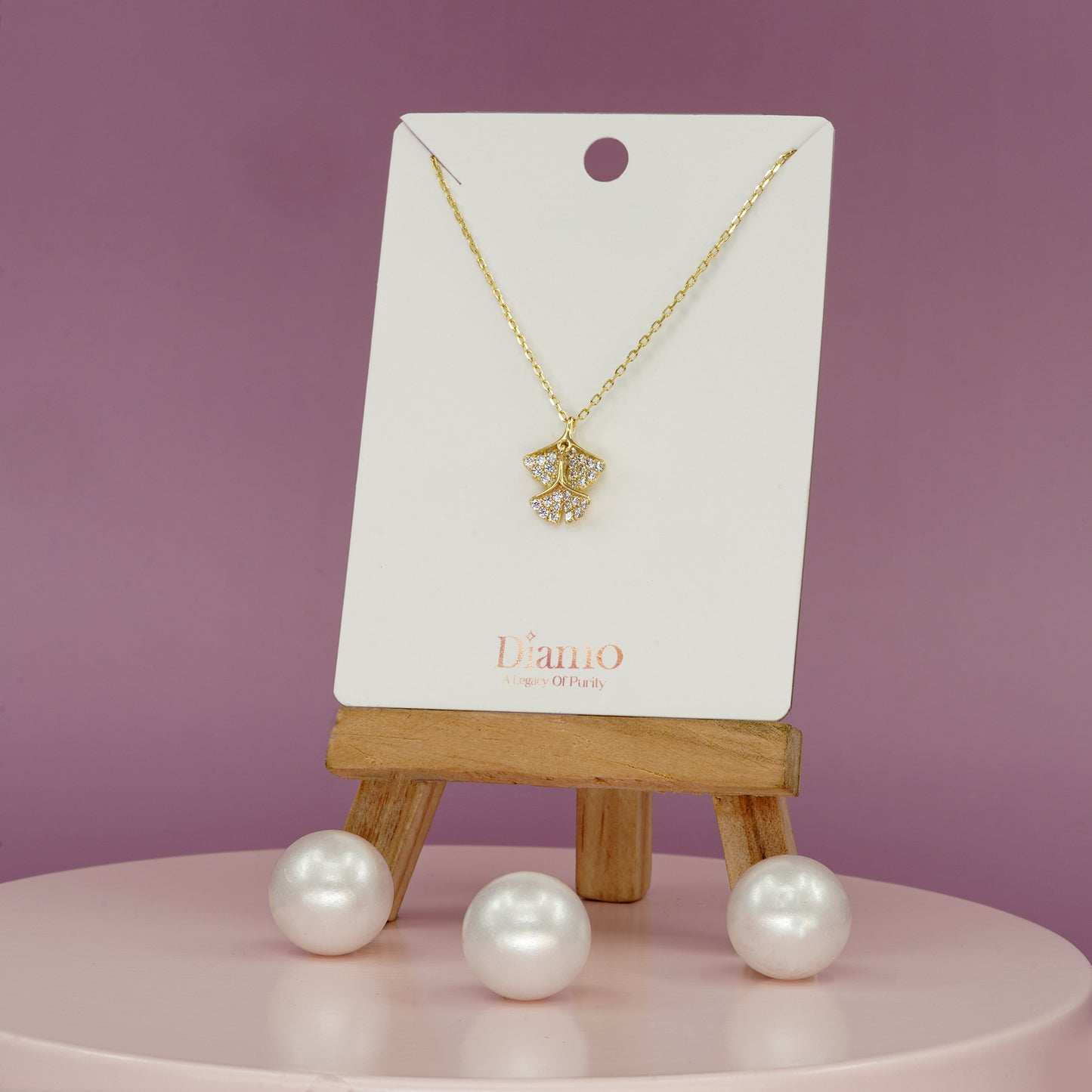 Ginkgo Grace Necklace