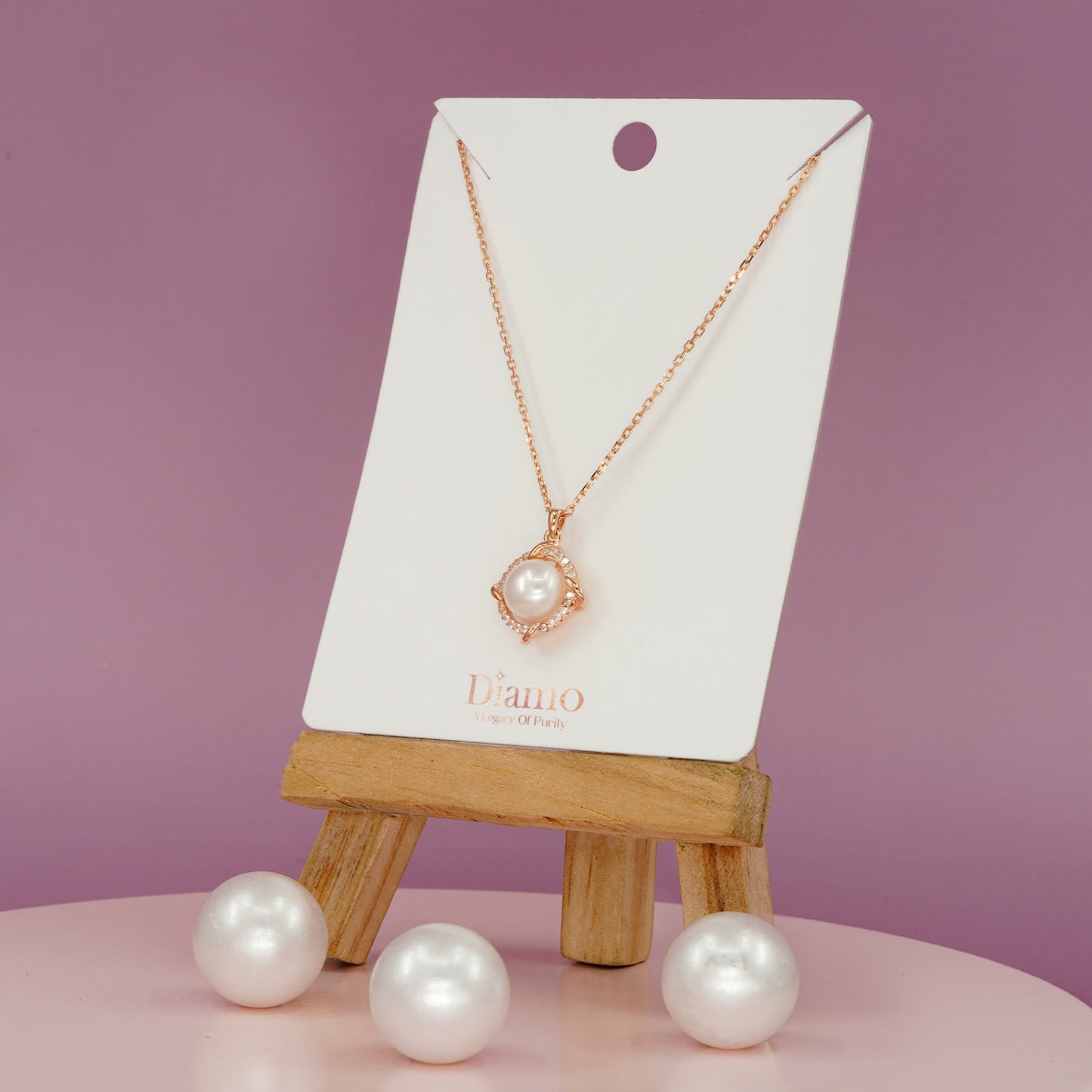 Radiant Pearl Bloom Necklace