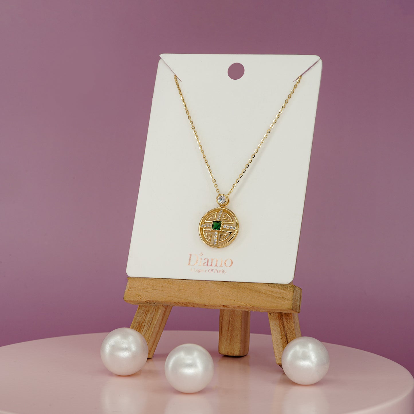 Eternia Harmony Medallion Necklace