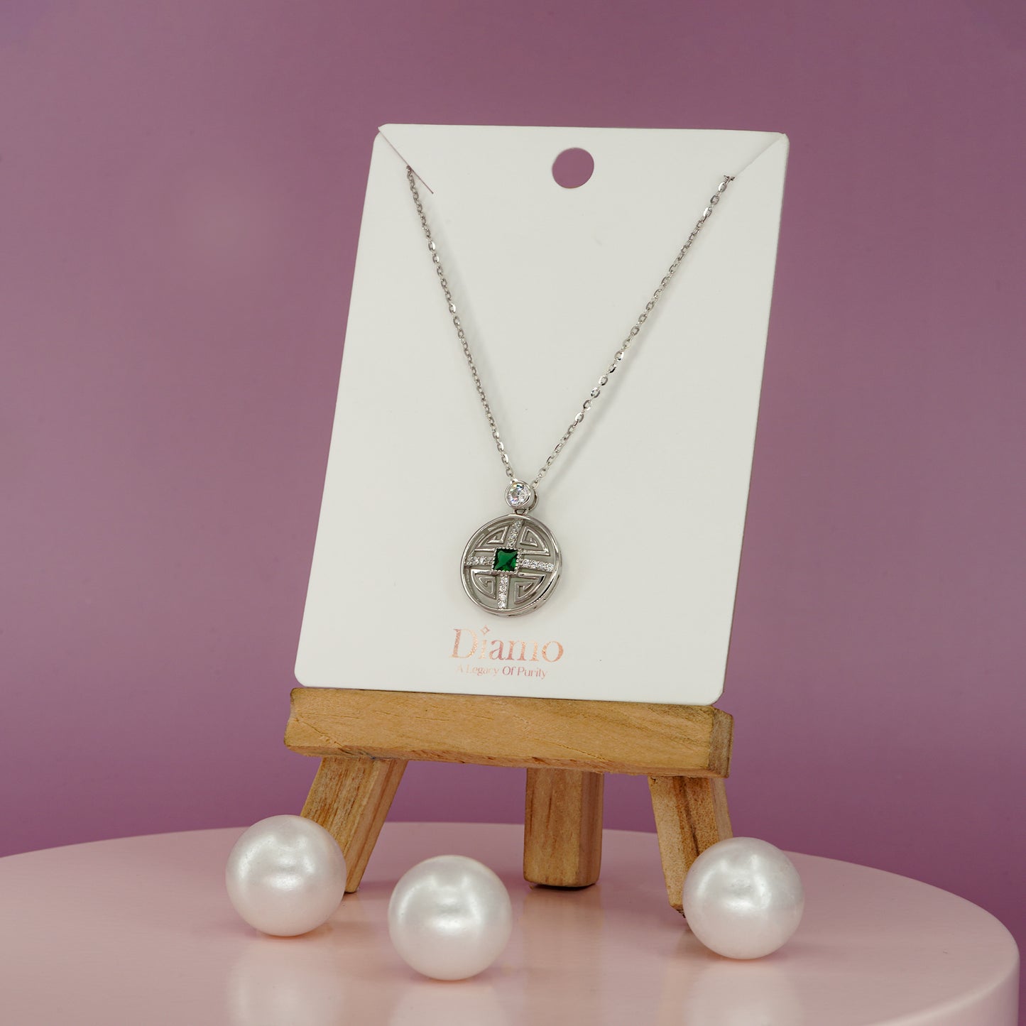 Eternia Harmony Medallion Necklace
