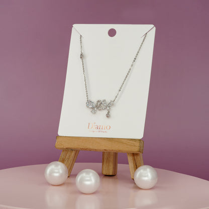 Butterfly Whisper Crystal Necklace