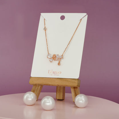 Butterfly Whisper Crystal Necklace
