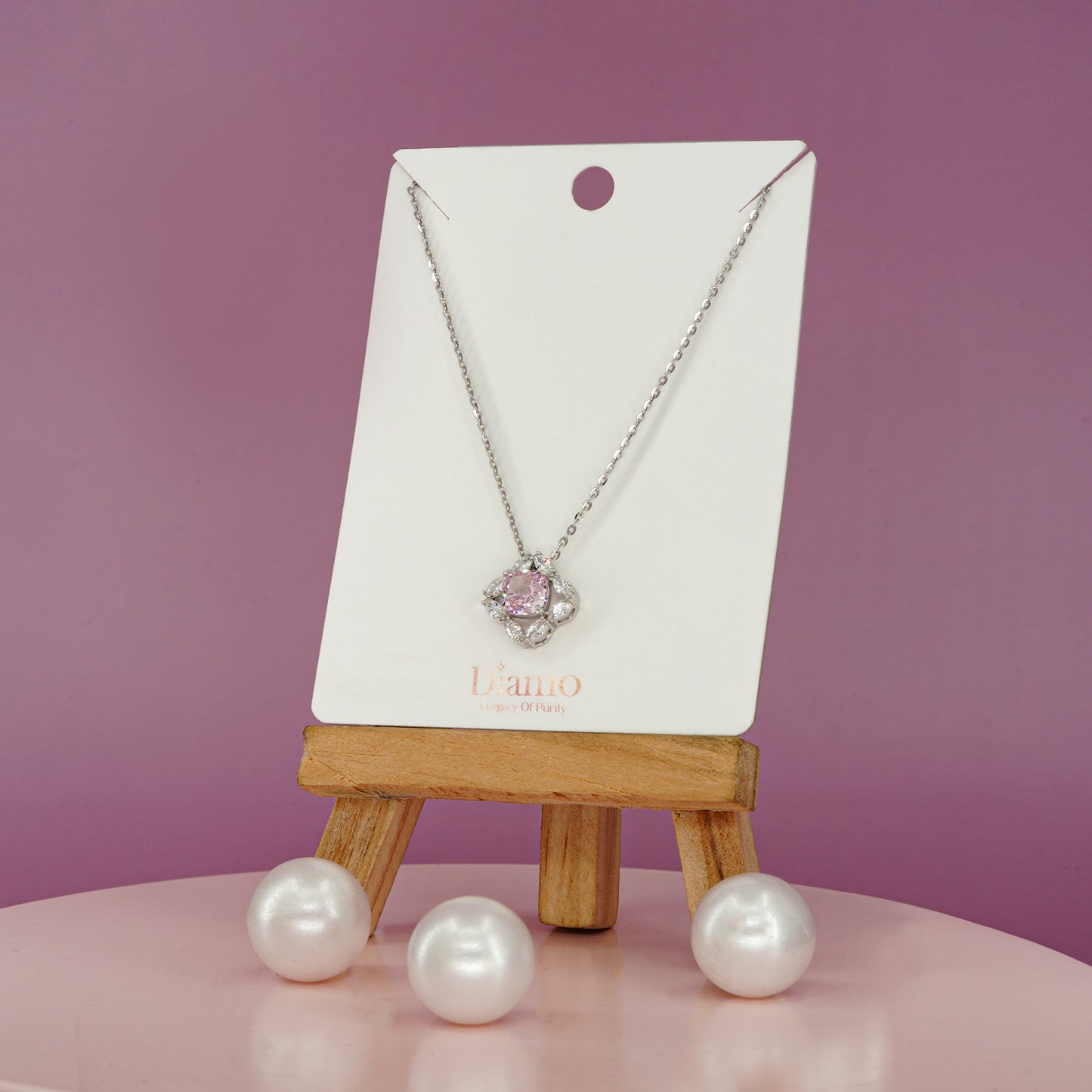 Celestia Teardrop Bloom Necklace