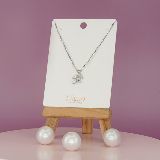 Crystal Vineleaf Elegance Necklace
