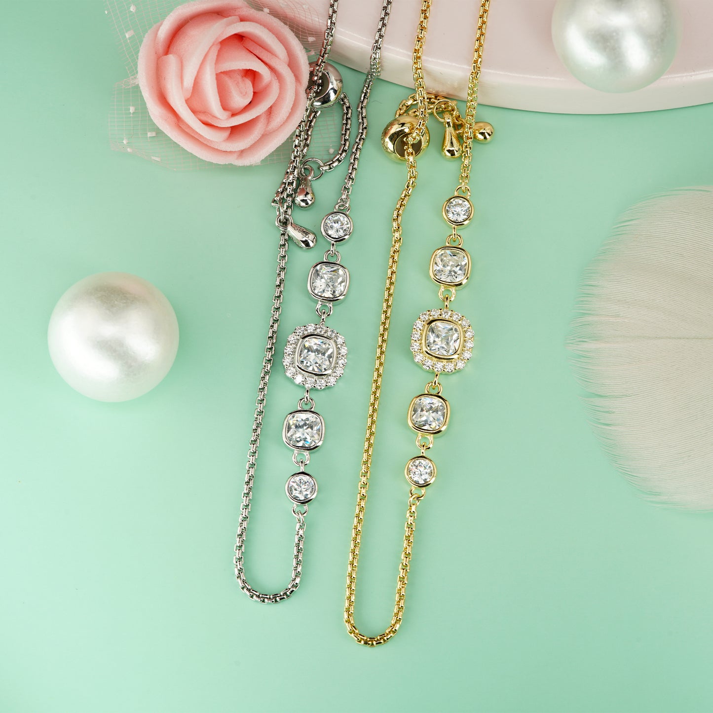 Celestia Radiant Stone Bracelet
