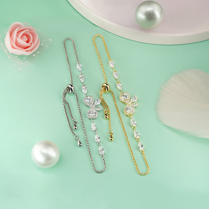 Radiant Bow Sparkle Bracelet
