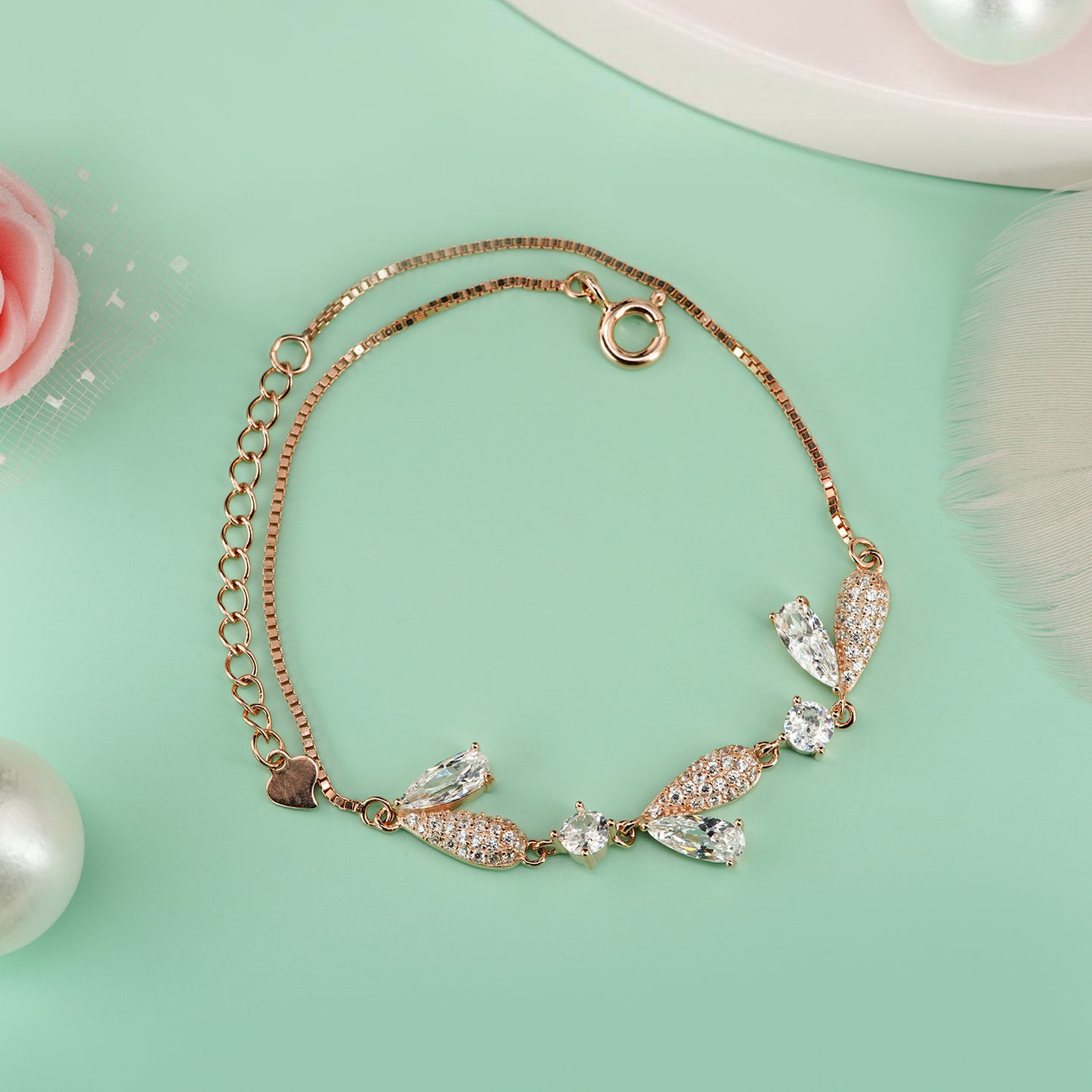 Whisper Leaf Bracelet