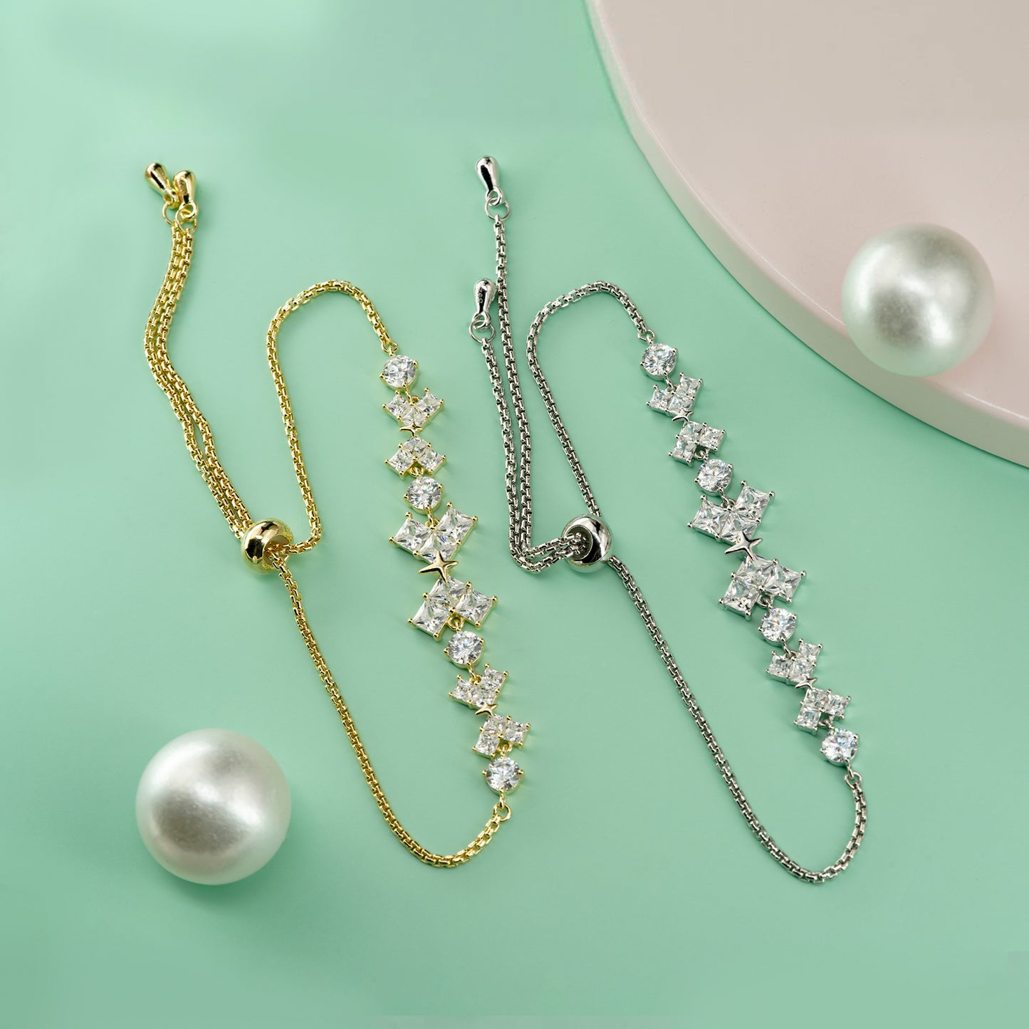 Celestial Charm Diamond Bracelet