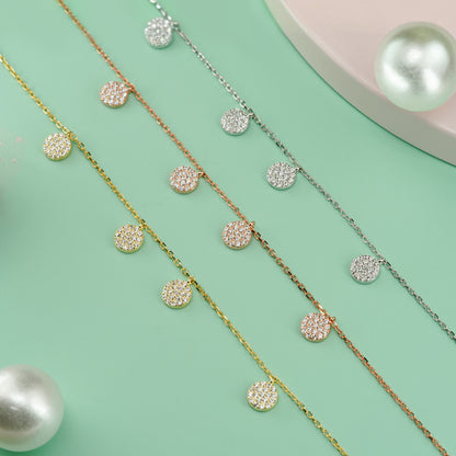 Lustre Halo Drop Bracelet