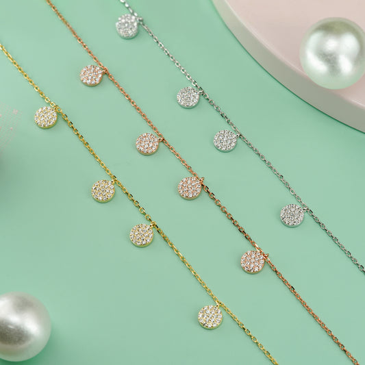 Lustre Halo Drop Bracelet
