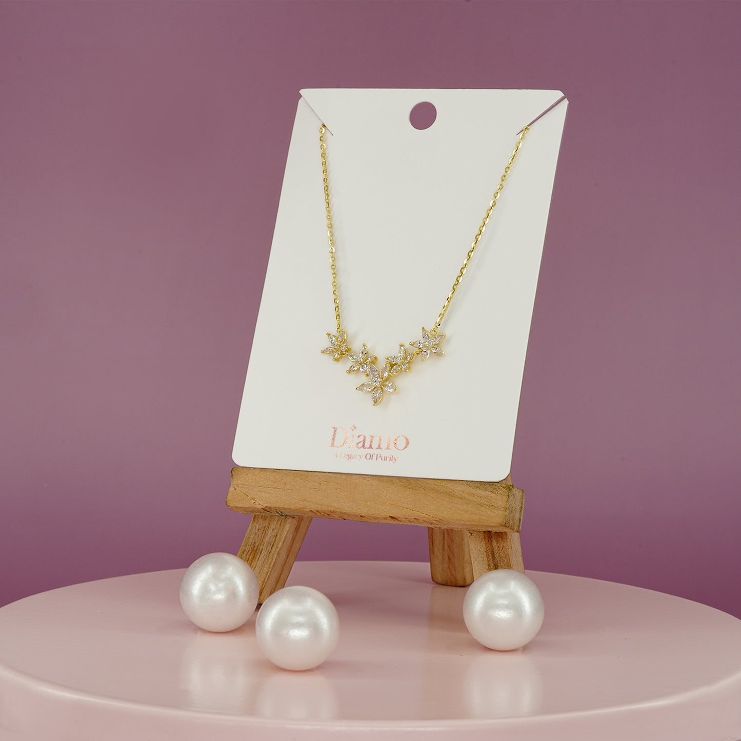 Bloomlight Cluster Necklace