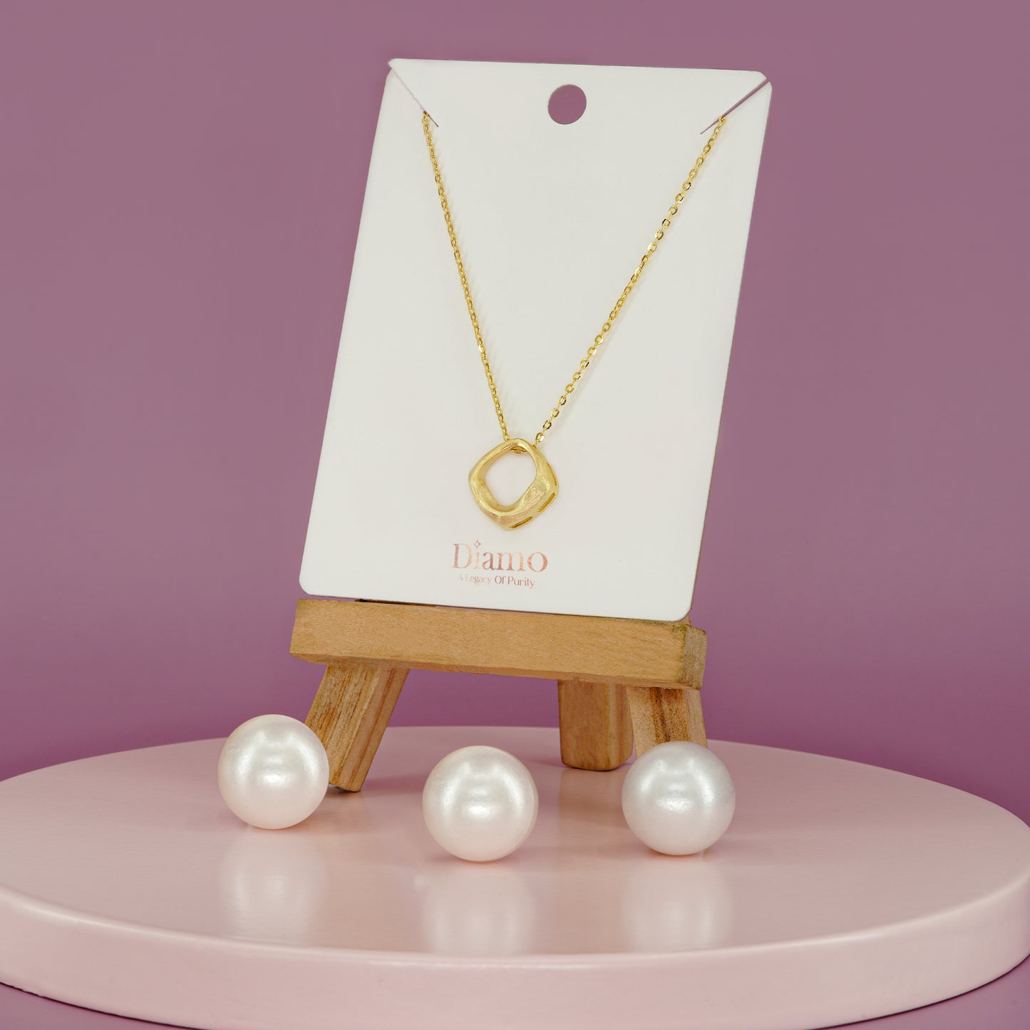 Organic Loop Chain Necklace