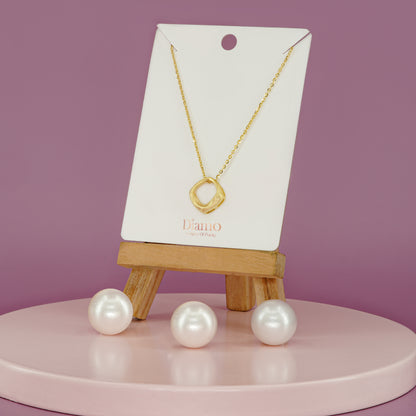 Organic Loop Chain Necklace