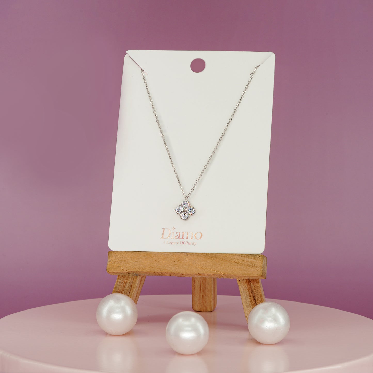 Twilight Spark Cluster Pendant Necklace