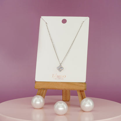 Twilight Spark Cluster Pendant Necklace