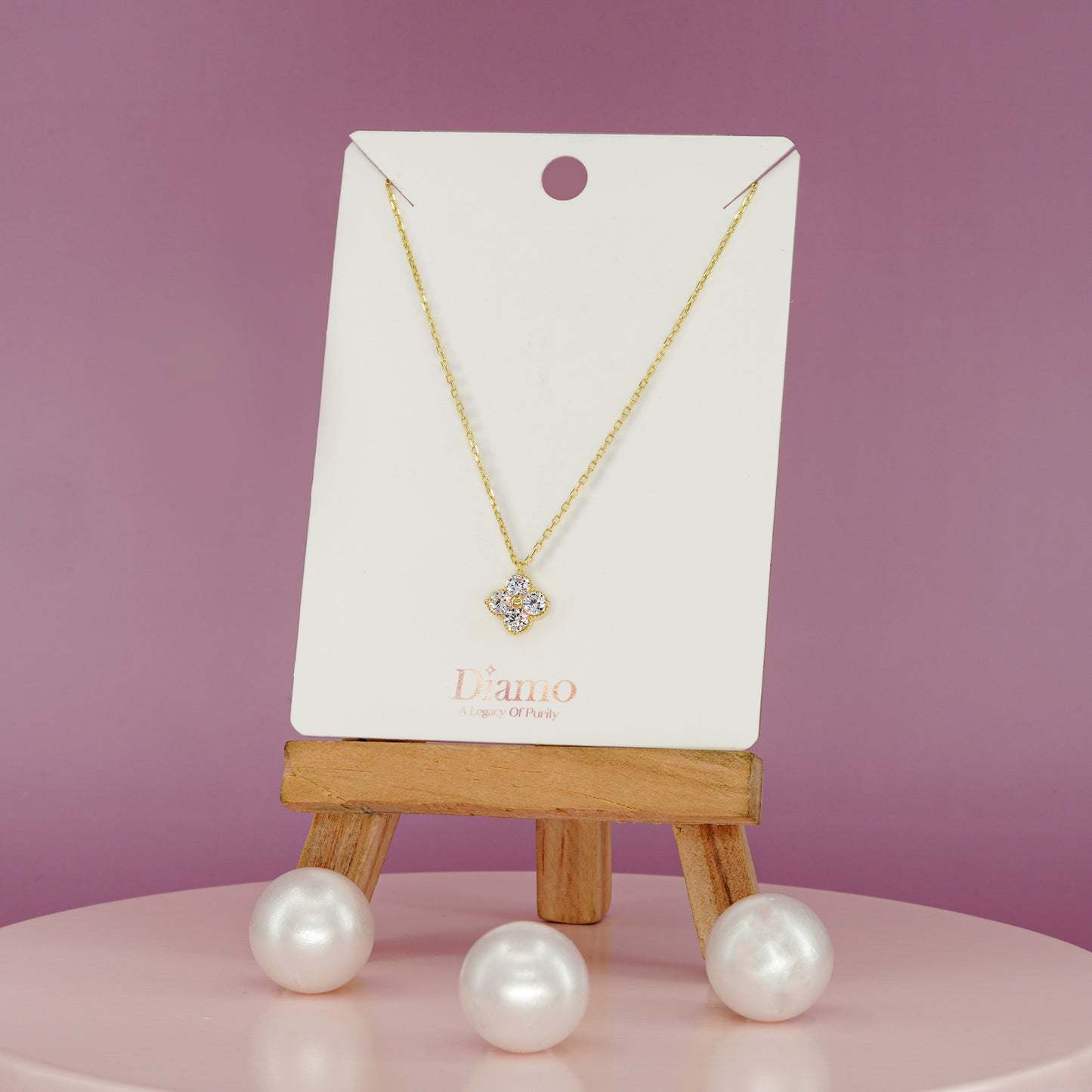 Twilight Spark Cluster Pendant Necklace