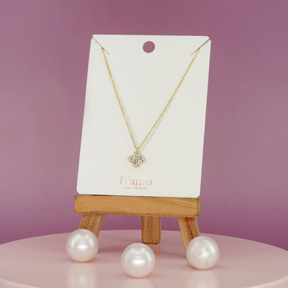 Twilight Spark Cluster Pendant Necklace