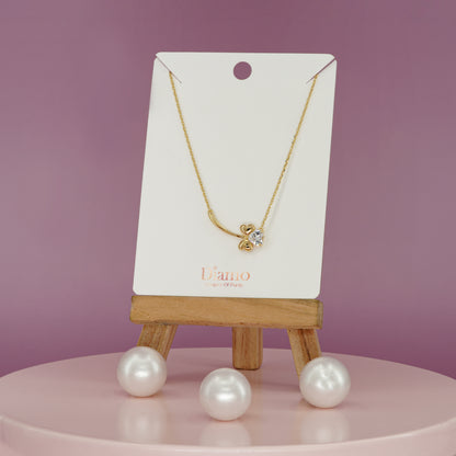 Bloom Heart Diamond Pendant Necklace