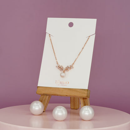 Regal Blossom Pearl Necklace