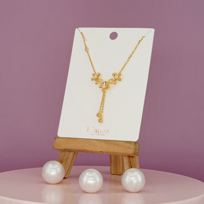 Elora Blossom Cascade Necklace
