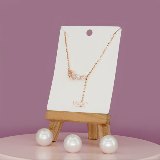 Whispering Leaf Cascade Necklace