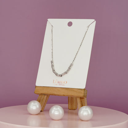 Zara Bamboo Charm Necklace