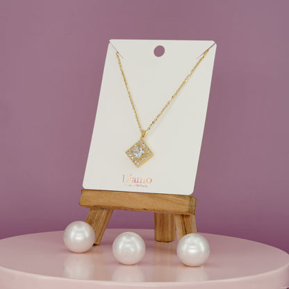 Regal Square Radiance Necklace