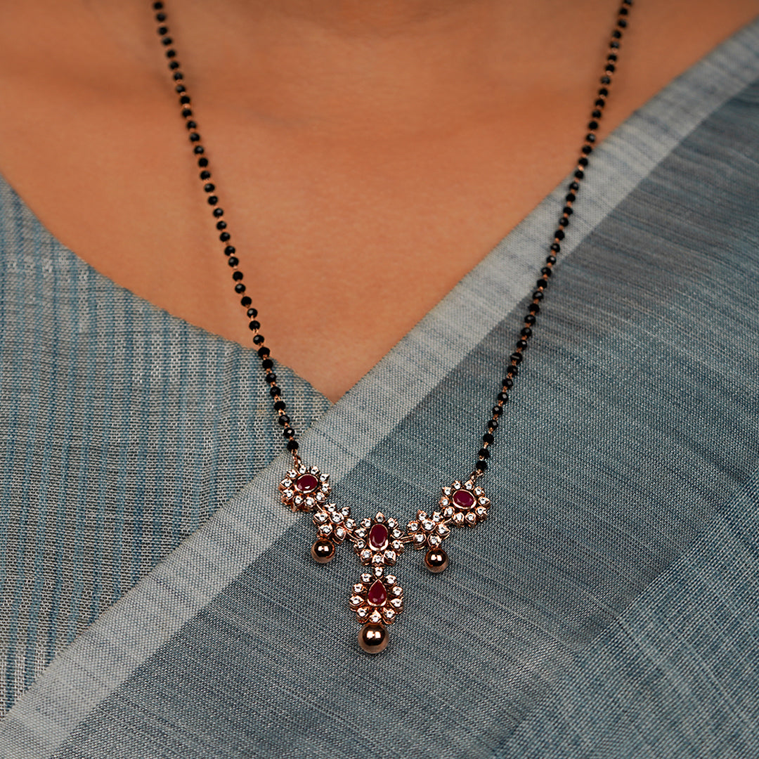 Divya Shree Floral Mangalsutra