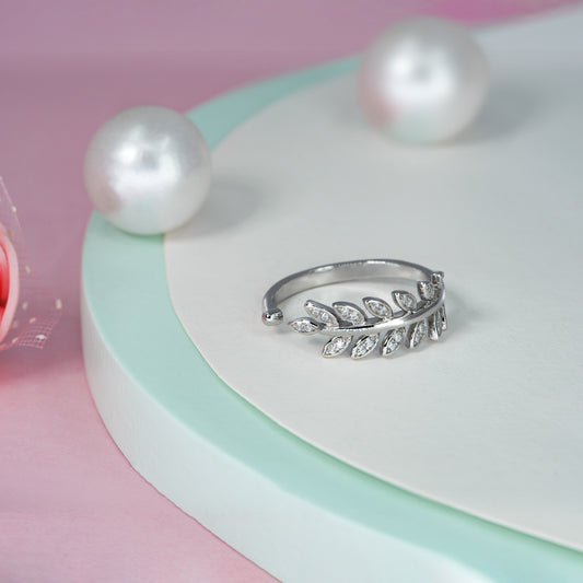 Elysian Leaf Ring