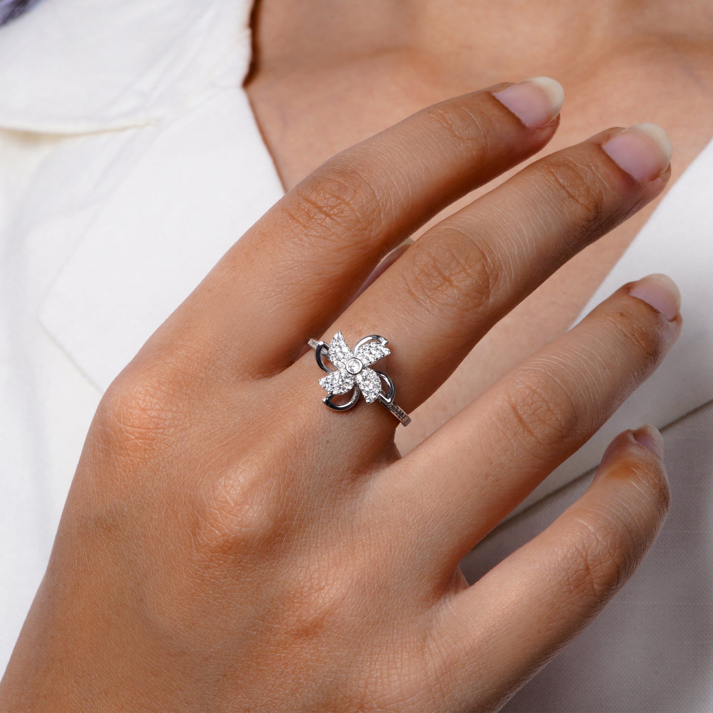 Whispering Bloom Ring