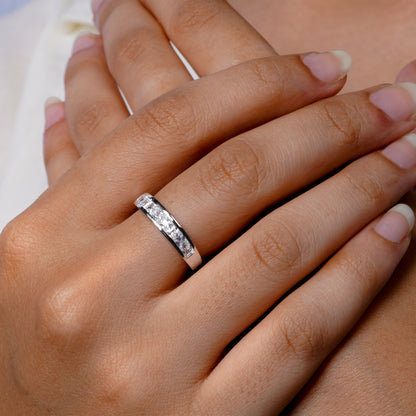 Aurora Princess Cut Band