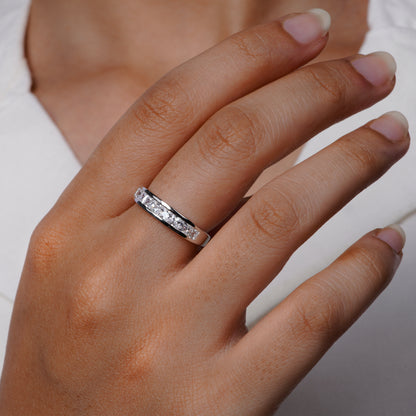 Aurora Princess Cut Band