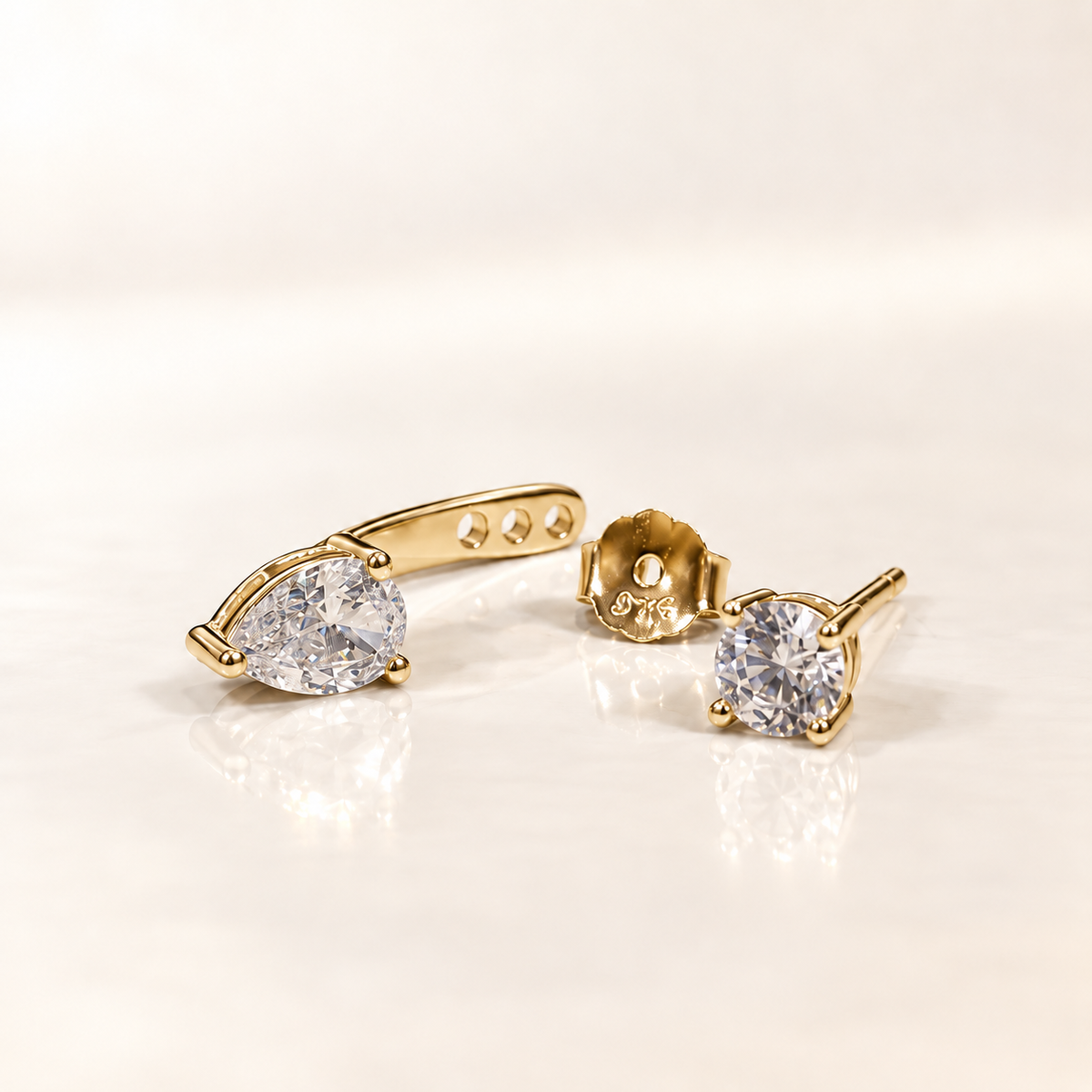 Stud to Drop 2-in-1 Earrings