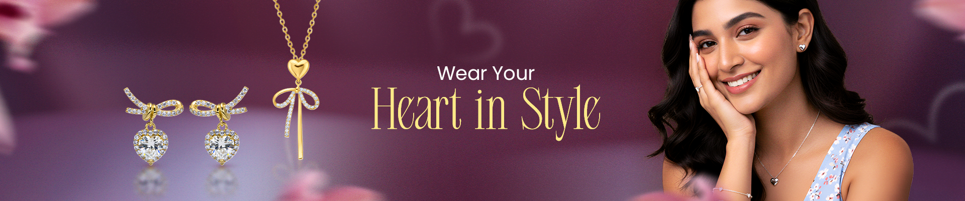 Heart Shaped Jewellery Image