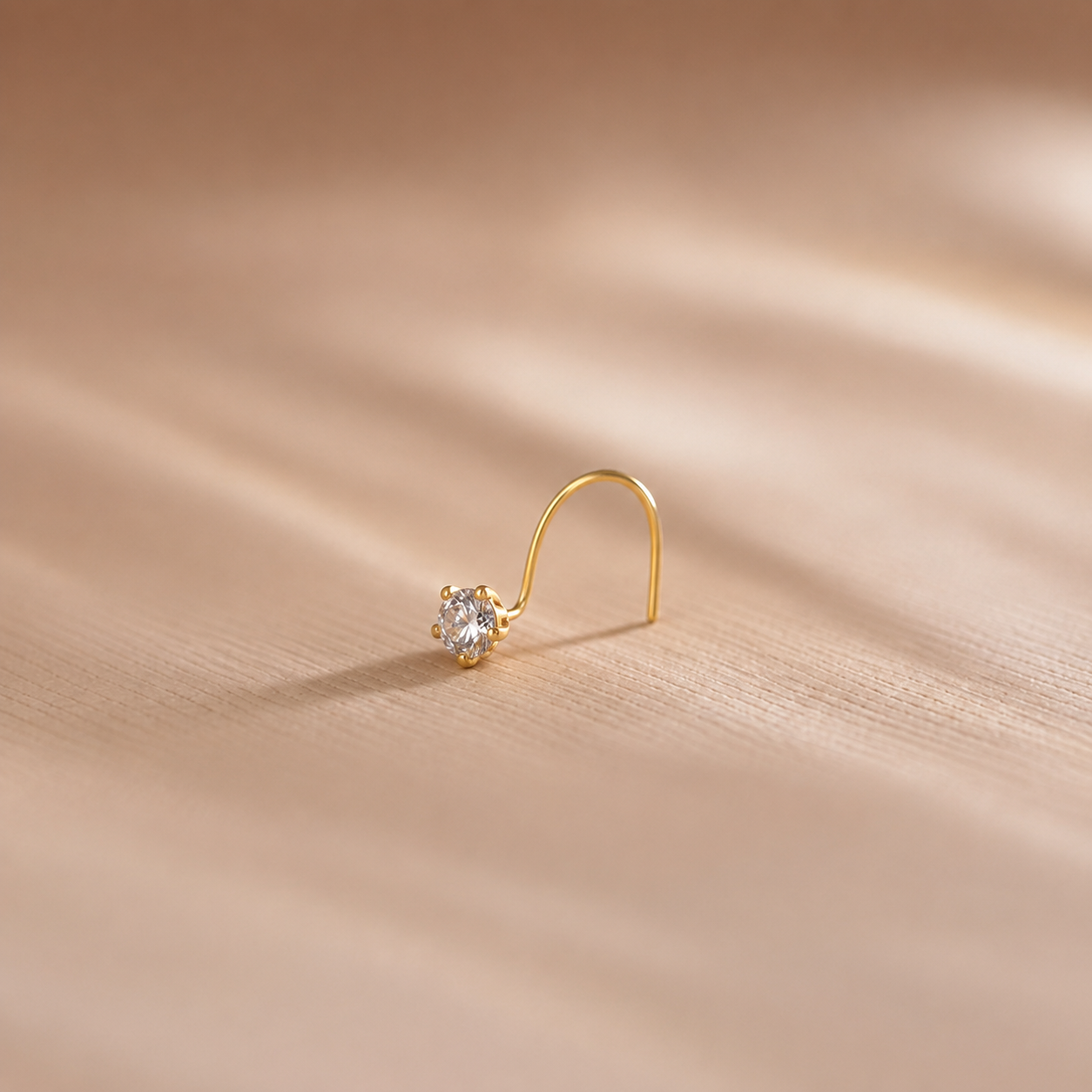 Gold Nose Pin