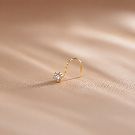 Gold Nose Pin