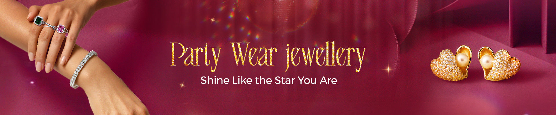 Party Wear Jewellery - Shine Like the Star You Are.