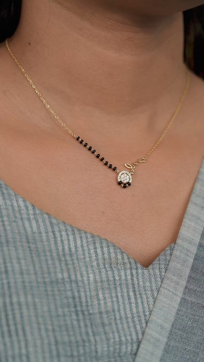Endless Love Noir Diamond Mangalsutra