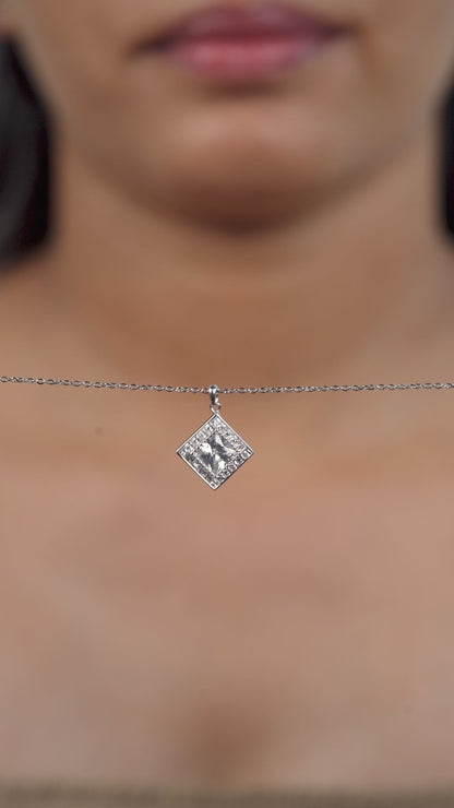 Regal Square Radiance Necklace