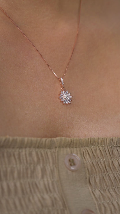 Celestara Radiant Star Pendant Necklace
