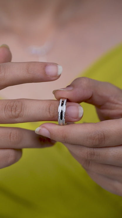 Celeste Dual Band Ring