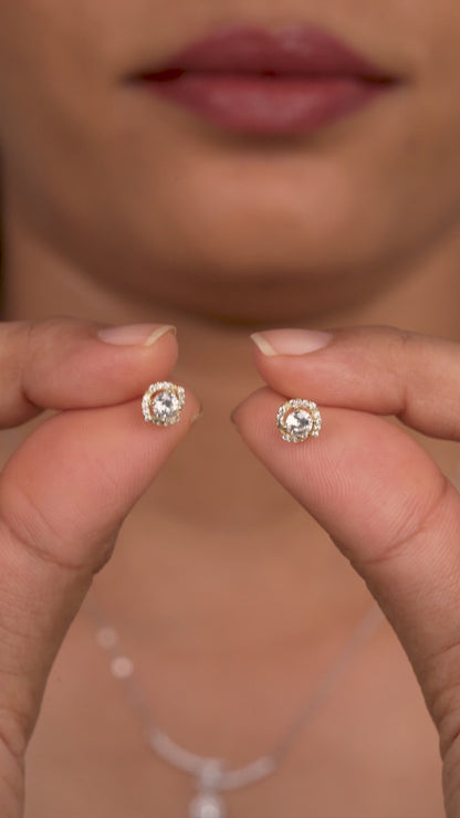 Lustre Halo Earrings