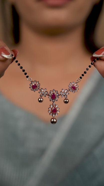 Divya Shree Floral Mangalsutra