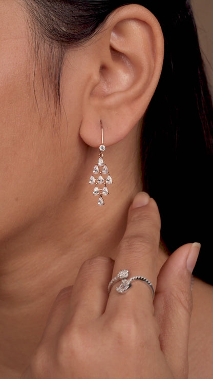 Celeste Drop Cascade Earrings