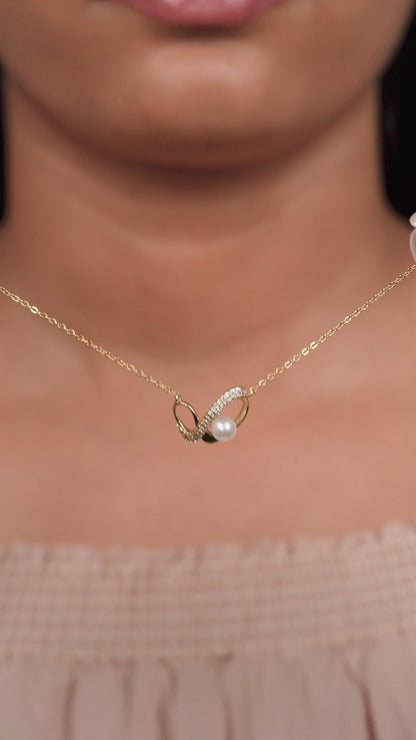 Eternal Harmony Infinity Pendant Necklace