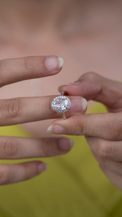 Starlight Oval Ring