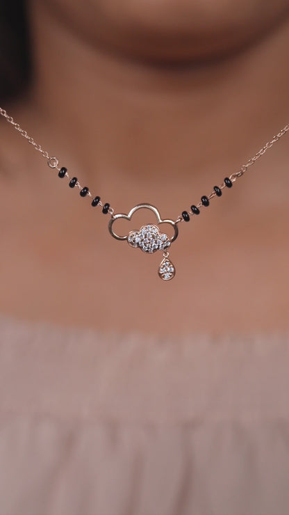 Rain Cloud 925 Silver Mangalsutra