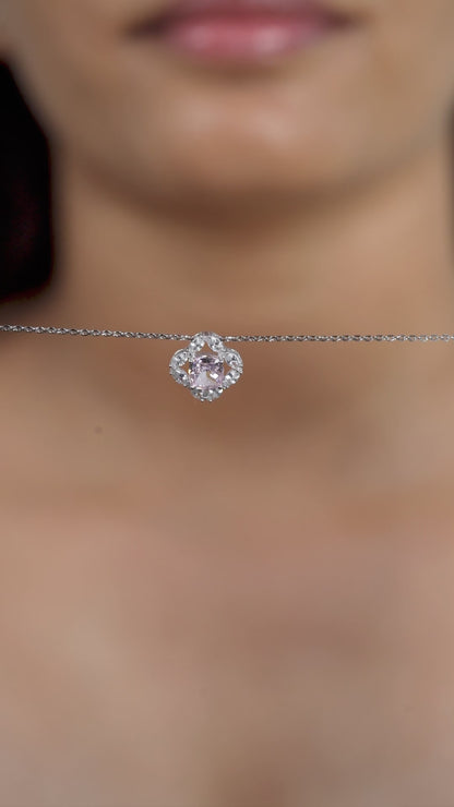 Celestia Teardrop Bloom Necklace