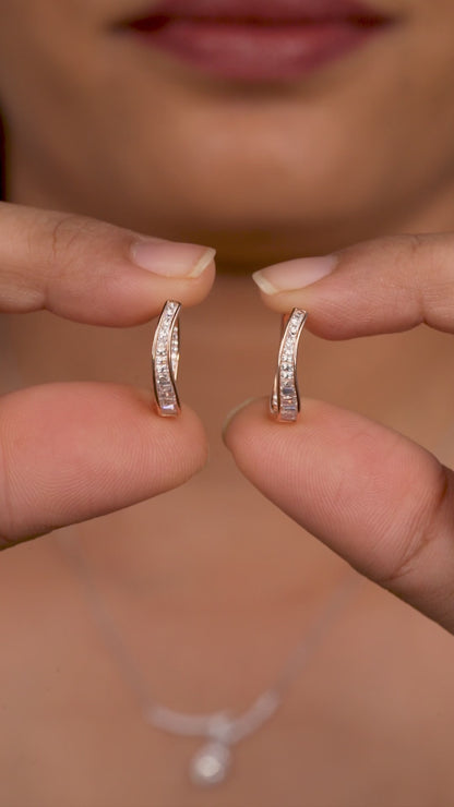 Sleek Sparkle Everyday Hoops