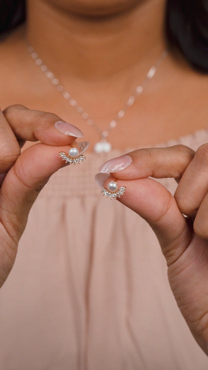 Aurelia Pearl Crown Set